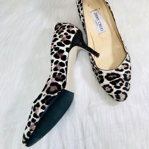 JIMMY CHOO FUR PUMP